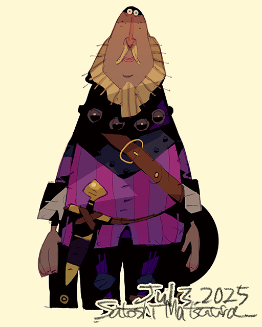 hiziri_pro's tweet image. Flatfish Beard.
I've posted a new illustration to my Patreon! Full size JPG, PSD and video files can be downloaded according to the amount of support. patreon.com/satoshi_matsuu…
#creaturedesign