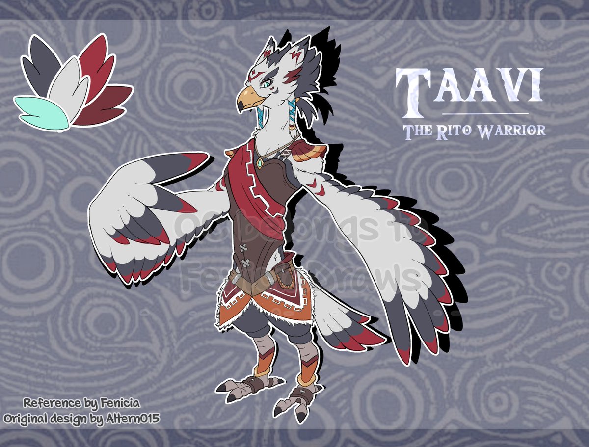 Meet Taavi - The Rito Warrior! 🪶