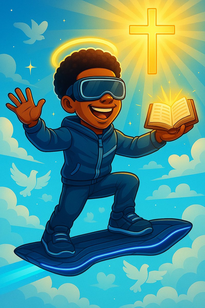 kurturex's tweet photo. Soaring into Sunday with faith, joy, and futuristic vibes 🙌☀️📖✨ Keeping the Word close and the spirit lifted. #SundayBlessings #FaithInFlight #Web3Vibes #SpiritualJourney #NextGenHope #BLACKPINK_DEADLINE https://t.co/KXdkp1arNl