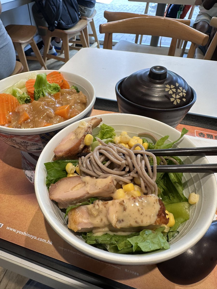 蕎麦を喰らう＠ 吉野家
#香港島