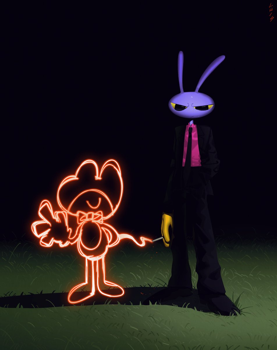 lhis_lucas's tweet image. do you have any. . .actual friends?
#TDAC #TheAmazingDigitalCircus #jax