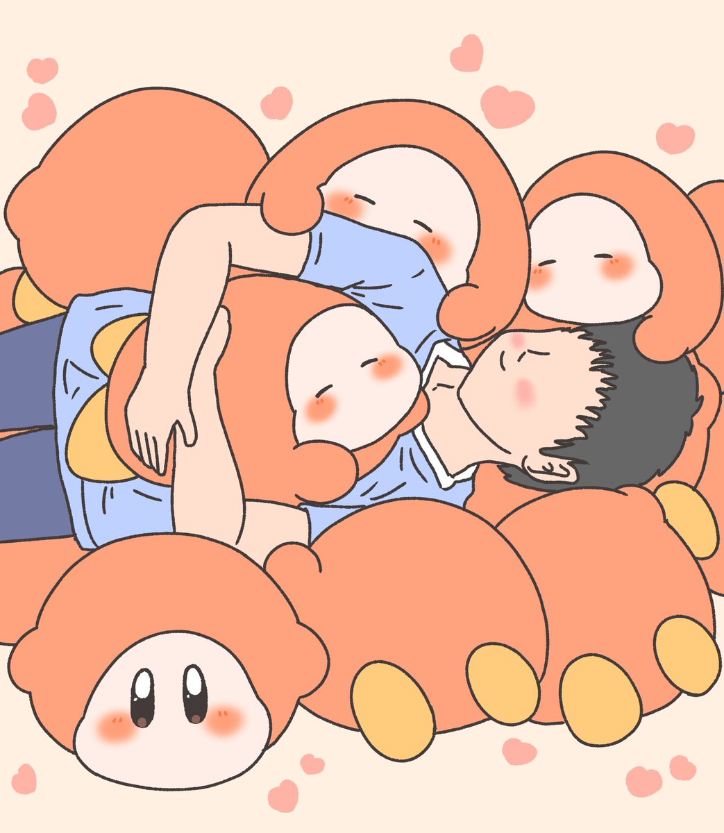 ikkashi_0725's tweet photo. 懐くワドルディたち🧡

#ワド部
#ワドルディ https://t.co/6ZCPfPH9KC
