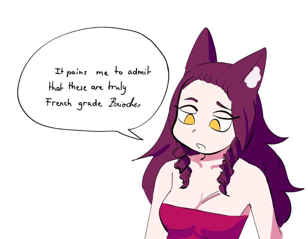 she knows when to admit whether these are truly high grade buns. 🍞✨🍑