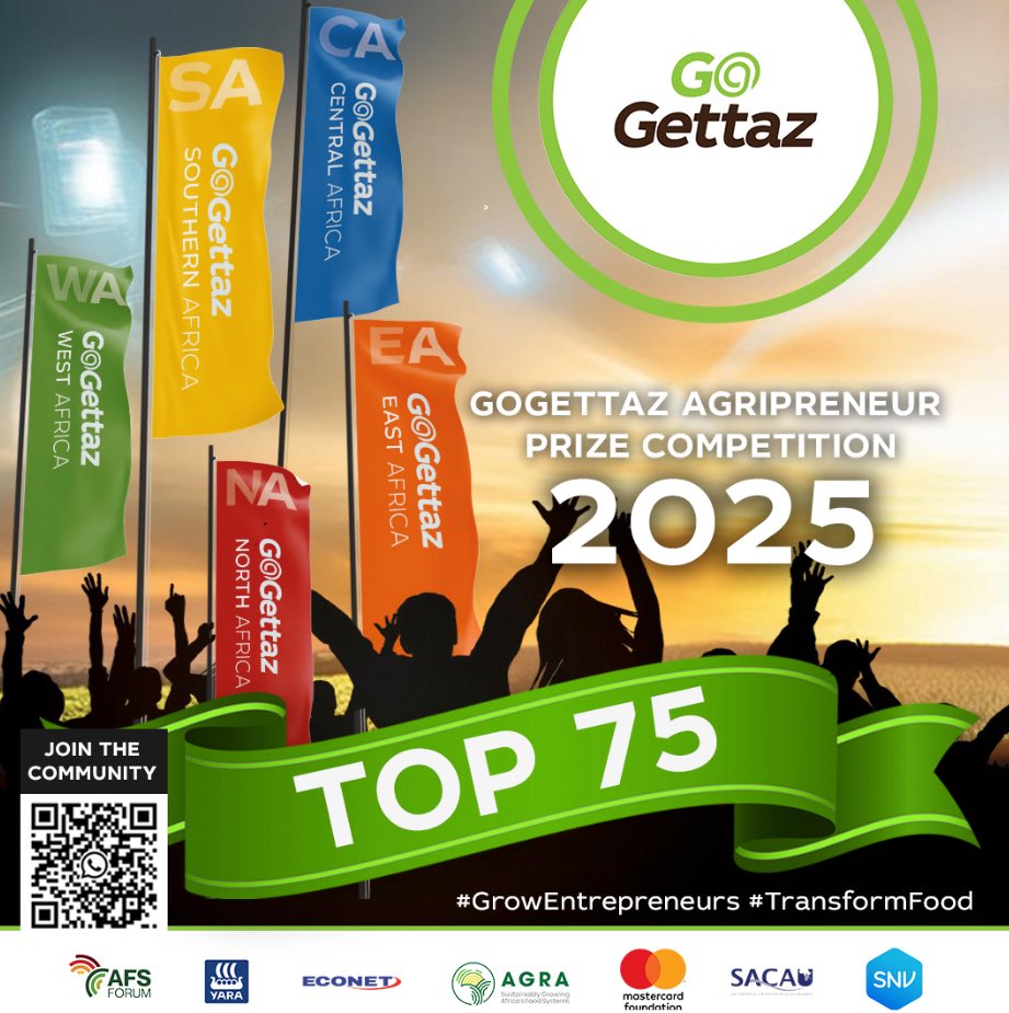 🇨🇩 La RDC brille à #GoGettaz2025 ! ✨

Après  <a href="/tisyamukuna/">Tisya Mukuna - La Kinoise</a> en 2024, 7 entreprises congolaises ont été sélectionnées cette année pour le prestigieux concours <a href="/GoGettazAfrica/">GoGettaz Africa</a> Agripreneur Prize ! 🌱
Une preuve que la jeunesse congolaise innove, transforme et fait bouger