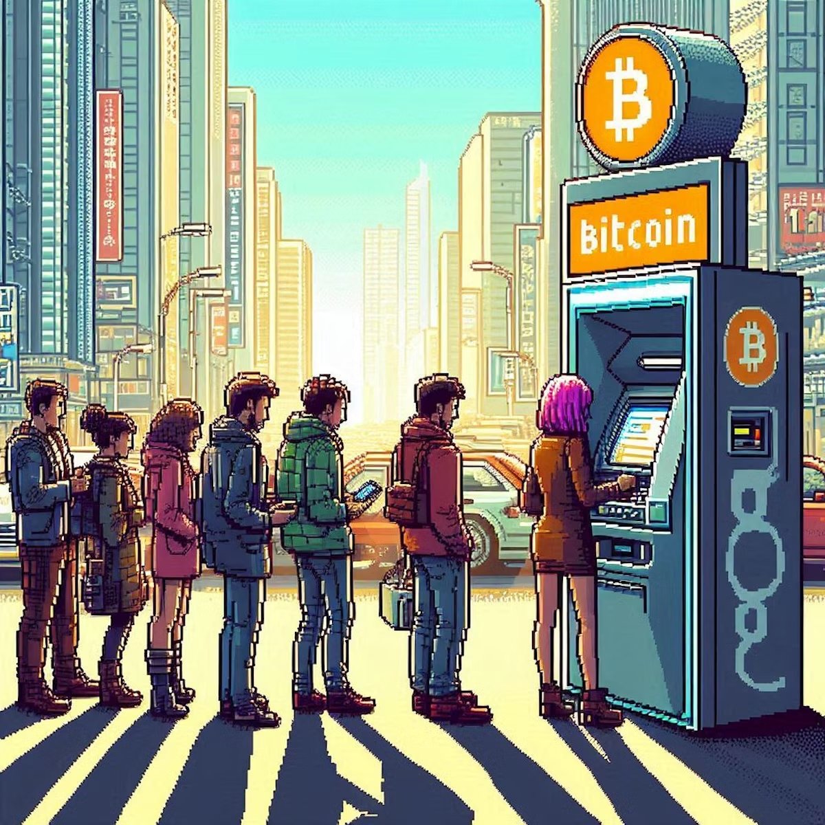 Pixel Palette NationใMINT COMING (@pixelpaletteppn) on Twitter photo GM GM ๐
๐ตCrypto Lore Highlight๐
In our Crypto Lore collection, we curated major web3 news articles that have shaped the industry, then gave these articles to artists!
The results speak for themselves!
"Automated Bitcoin Machine (ABM)"
<a href="/MadDolphNFT/">Mad Dolph NFT ๐ฌ๐|</a>
1/1 for 0.016 ETH GM GM ๐
๐ตCrypto Lore Highlight๐
In our Crypto Lore collection, we curated major web3 news articles that have shaped the industry, then gave these articles to artists!
The results speak for themselves!
"Automated Bitcoin Machine (ABM)"
<a href="/MadDolphNFT/">Mad Dolph NFT ๐ฌ๐|</a>
1/1 for 0.016 ETH