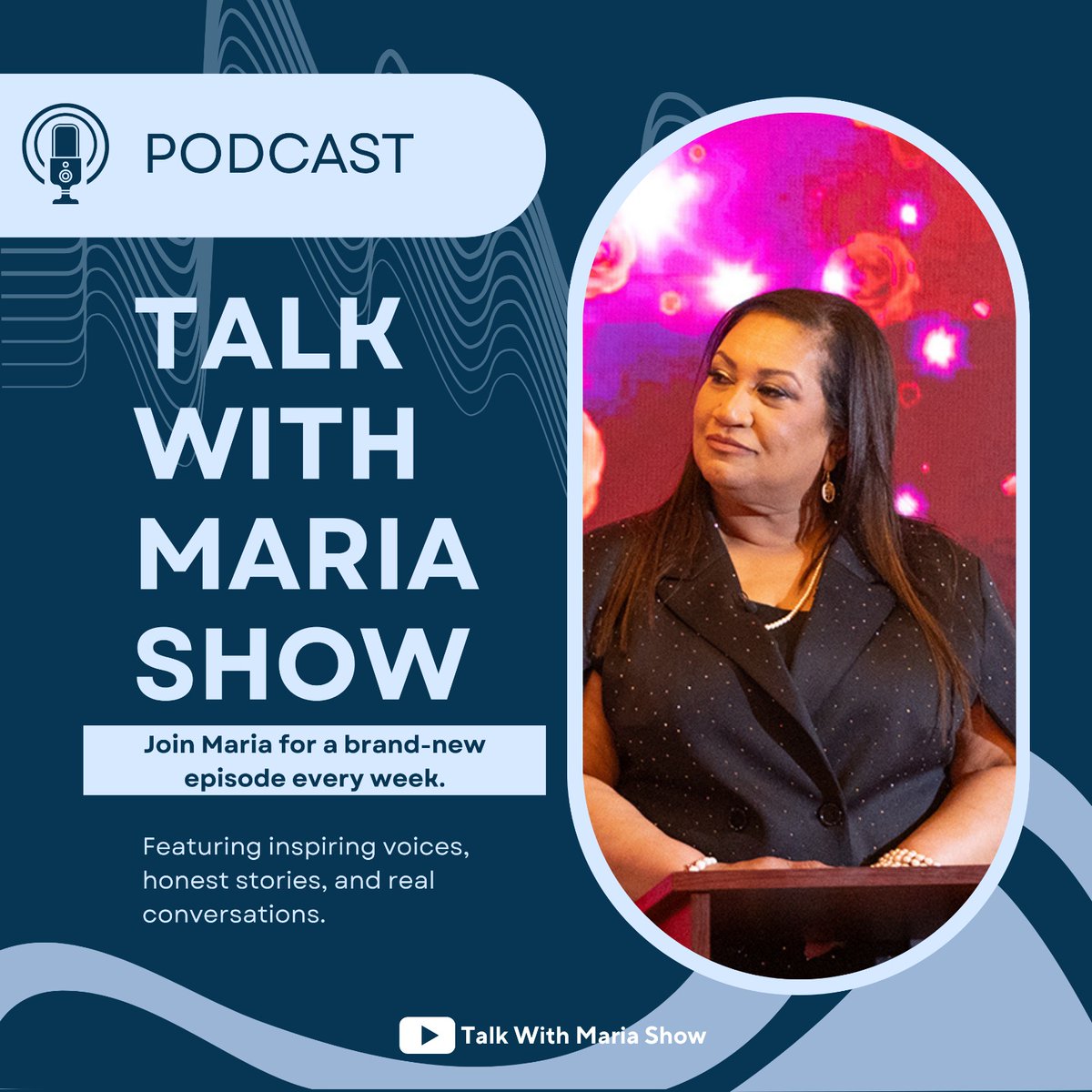 talkwithmaria2's tweet image. 🎙️ Talk With Maria Show drops a brand-new episode every week!
Join Maria as she shares inspiring voices, honest stories, and heartfelt conversations that matter.
Tune in and be part of the journey!

📲 Watch on YouTube: Talk With Maria Show

#TalkWithMaria #InspiringPodcast