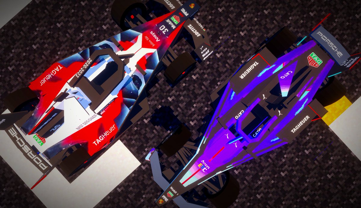 MFESeries's tweet photo. New and old. 😁 #RaceBorn
#MFE #MFESeries #MinecraftFormulaE #Minecraft #FormulaE https://t.co/R8huEG9JLt