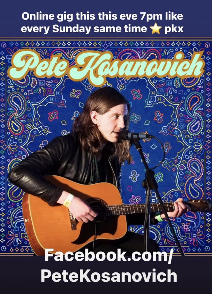 Facebook.com/PeteKosanovich ⭐️