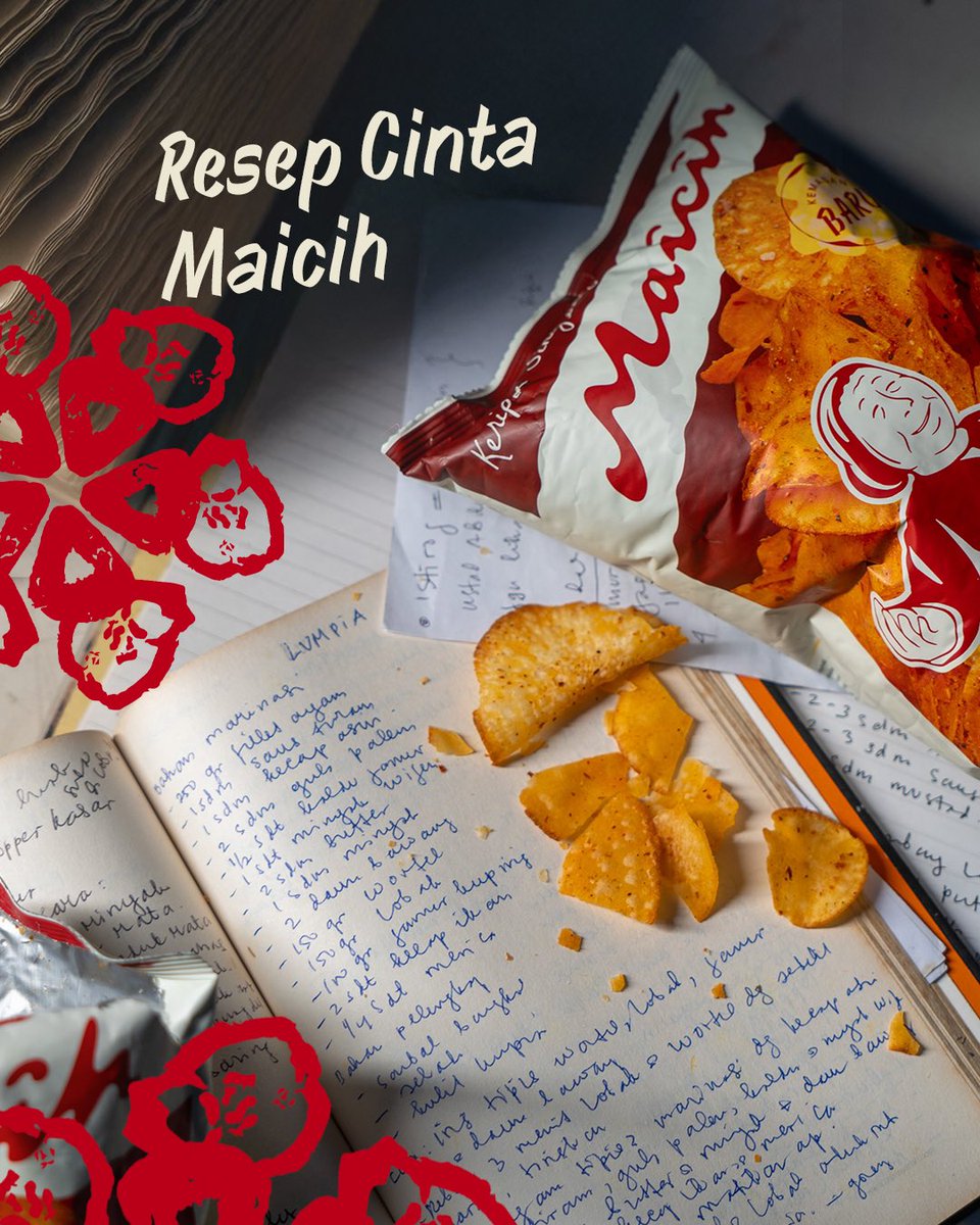 Katanya cinta itu diracik, bukan dicari… 🥢

Di dapur Emak, cinta digulung rapi dalam selembar lumpia.. isi sayur, ayam, dan bumbu rempah yang wangi. Dipaduin sama Maicih, kriuk pedasnya langsung nempel di hati. Resep cinta yang bisa kamu gulung tiap hari.

Coba bikin versi