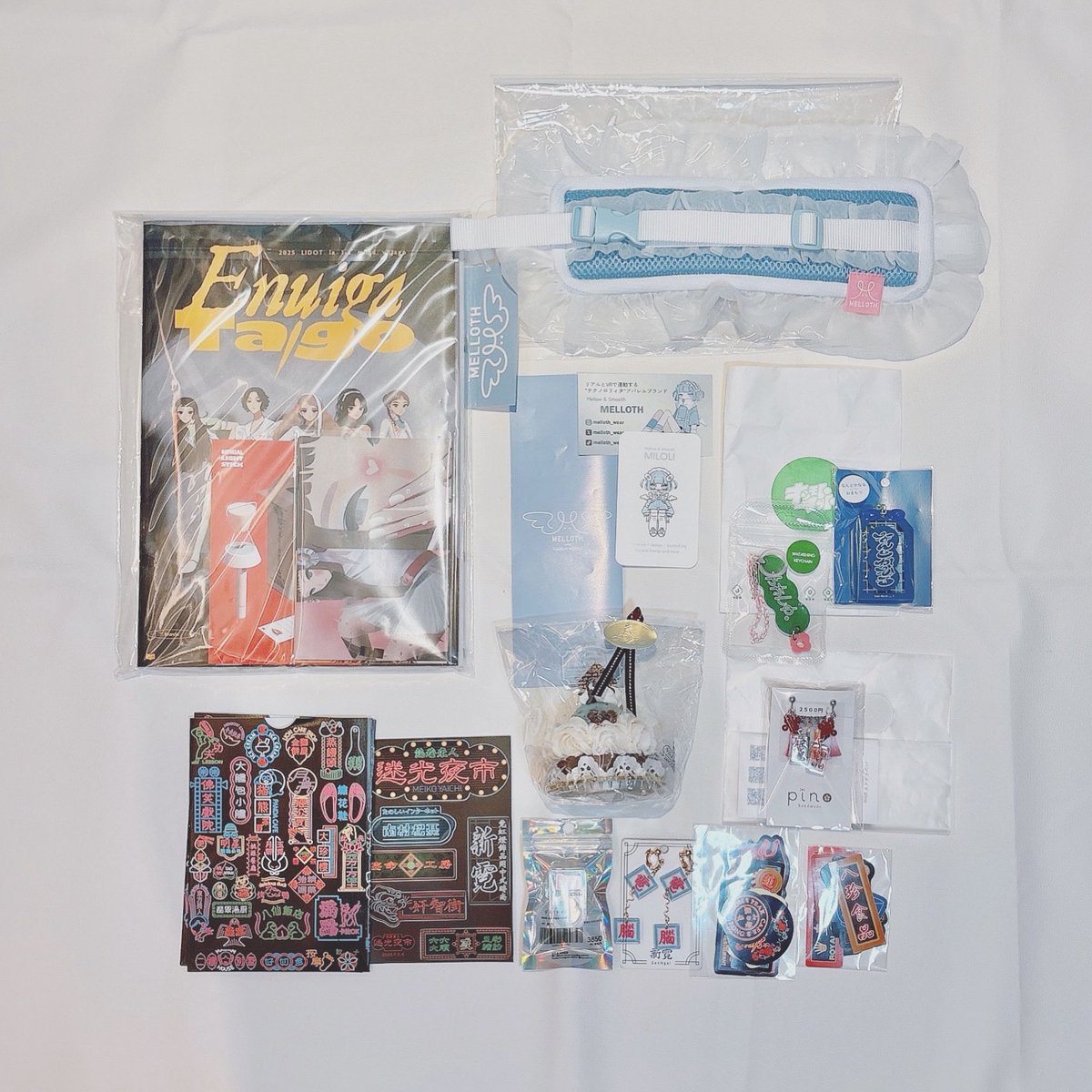 lemon_loft's tweet image. 好きな作家様のご本や雑貨、アクセサリー等、
沢山お迎えできてホクホクの気持ちです🥹
#デザフェス61 
#デザフェス戦利品