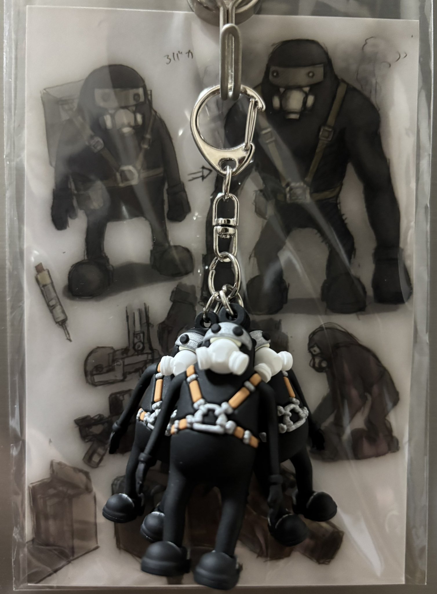 JUNKHEAD JUNKWORLD 3バカちゃん 限定ラバーキーホルダー