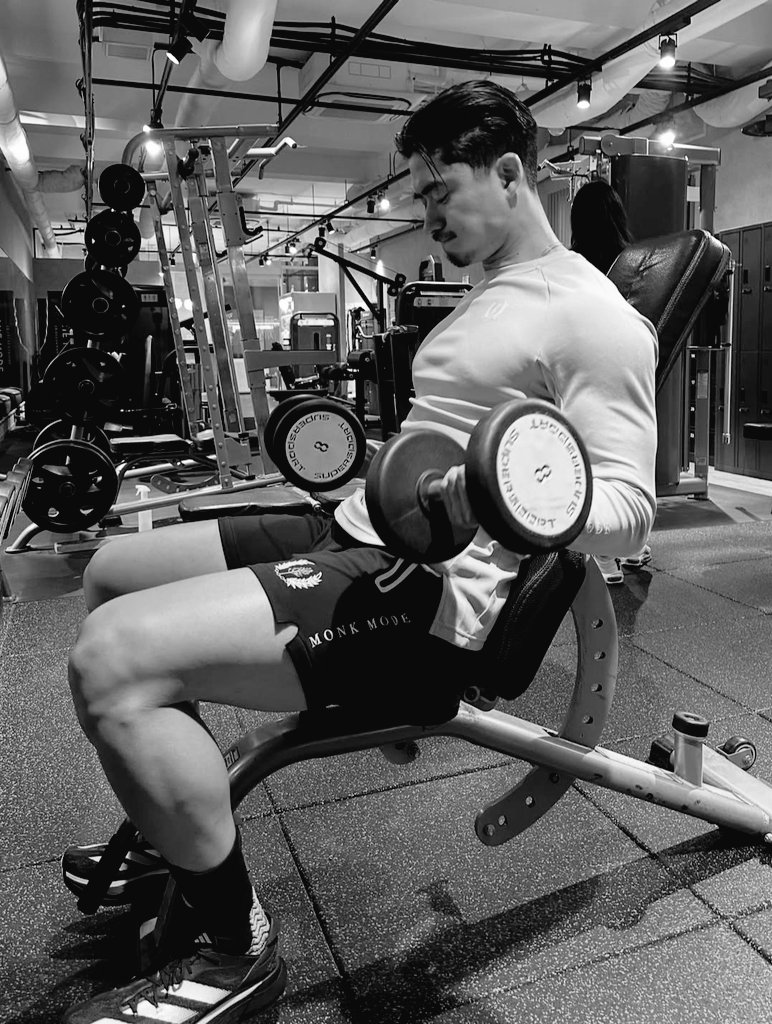 overagasm's tweet image. Spent some time today at the gym.