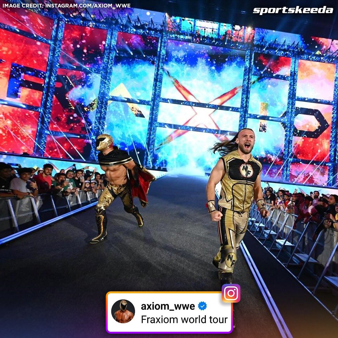 Sportskeeda Wrestling (@skwrestling_) on Twitter photo Fraxiom is impressing crowds everywhere!
<a href="/Axiom_WWE/">Axiom</a> <a href="/WWEFrazer/">Nathan Frazer</a> Fraxiom is impressing crowds everywhere!
<a href="/Axiom_WWE/">Axiom</a> <a href="/WWEFrazer/">Nathan Frazer</a>