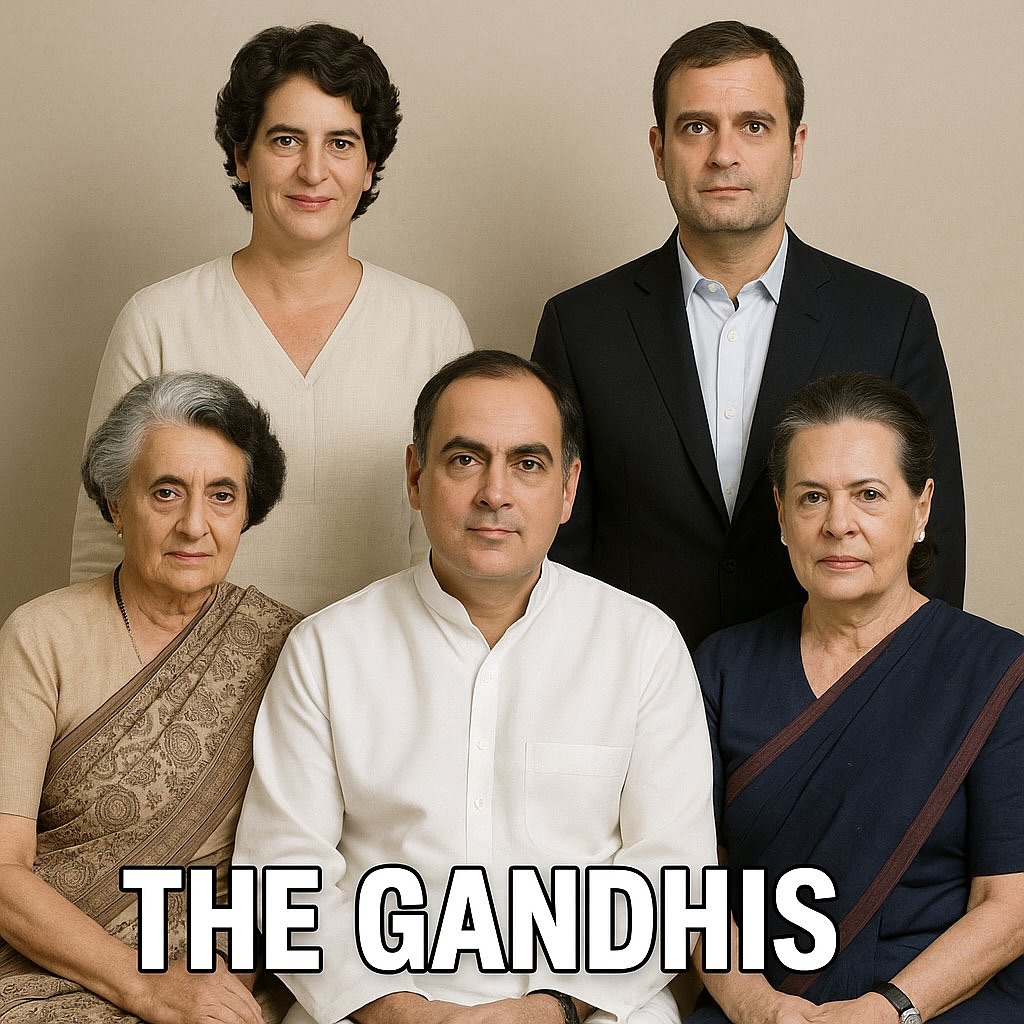 The Gandhi's ❤️ India people love This Family 🔥💪 

Who all Agree?