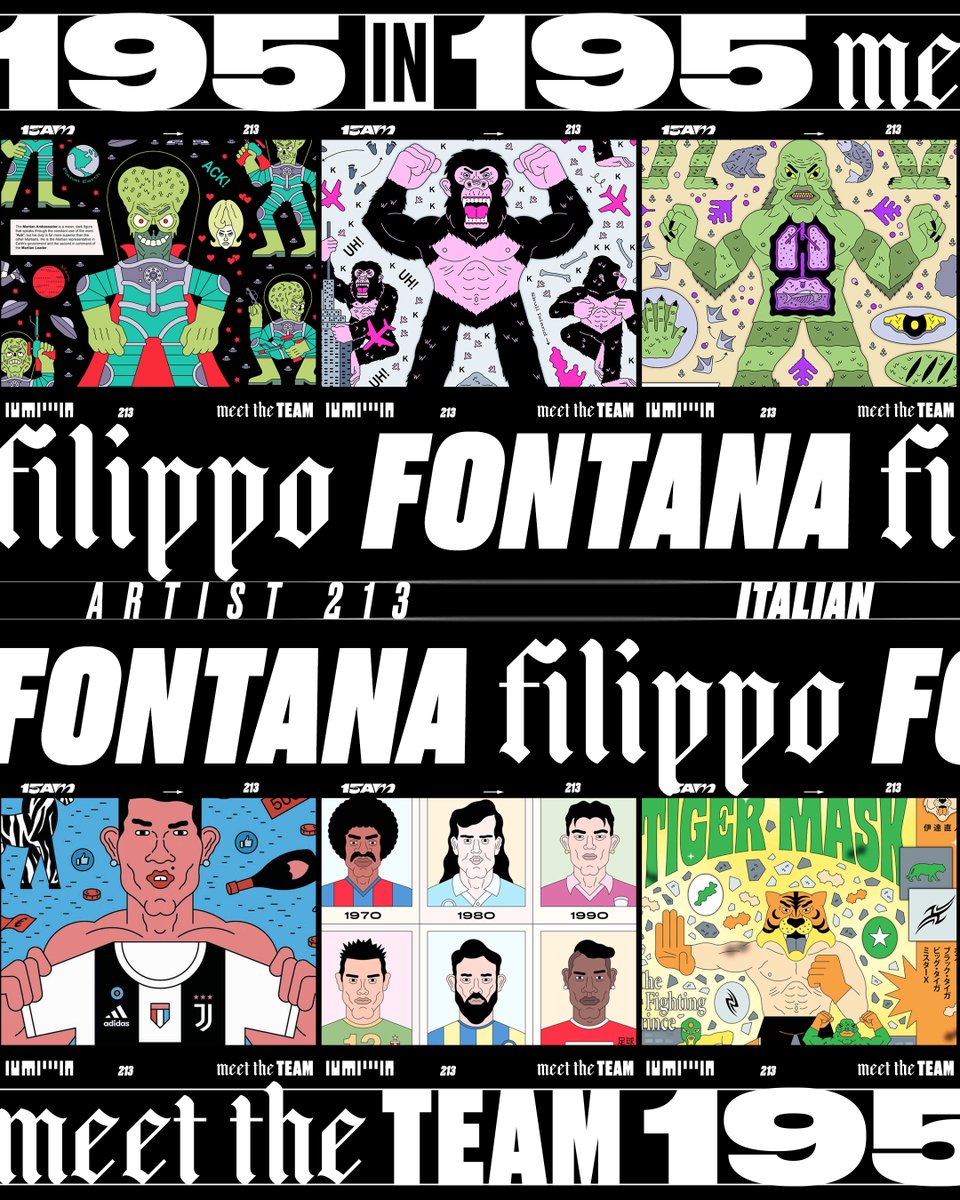 13amStudio's tweet image. Meet the Team. Artist 213 - Filippo Fontana 🇮🇹
Filippo Fontana is an Italian illustrator based in Brussels, Belgium. With a background in graphic design and visual communication, he studied at ESA Saint-Luc (Brussels), IED Milan, and the Royal College of Art in London. Today,…