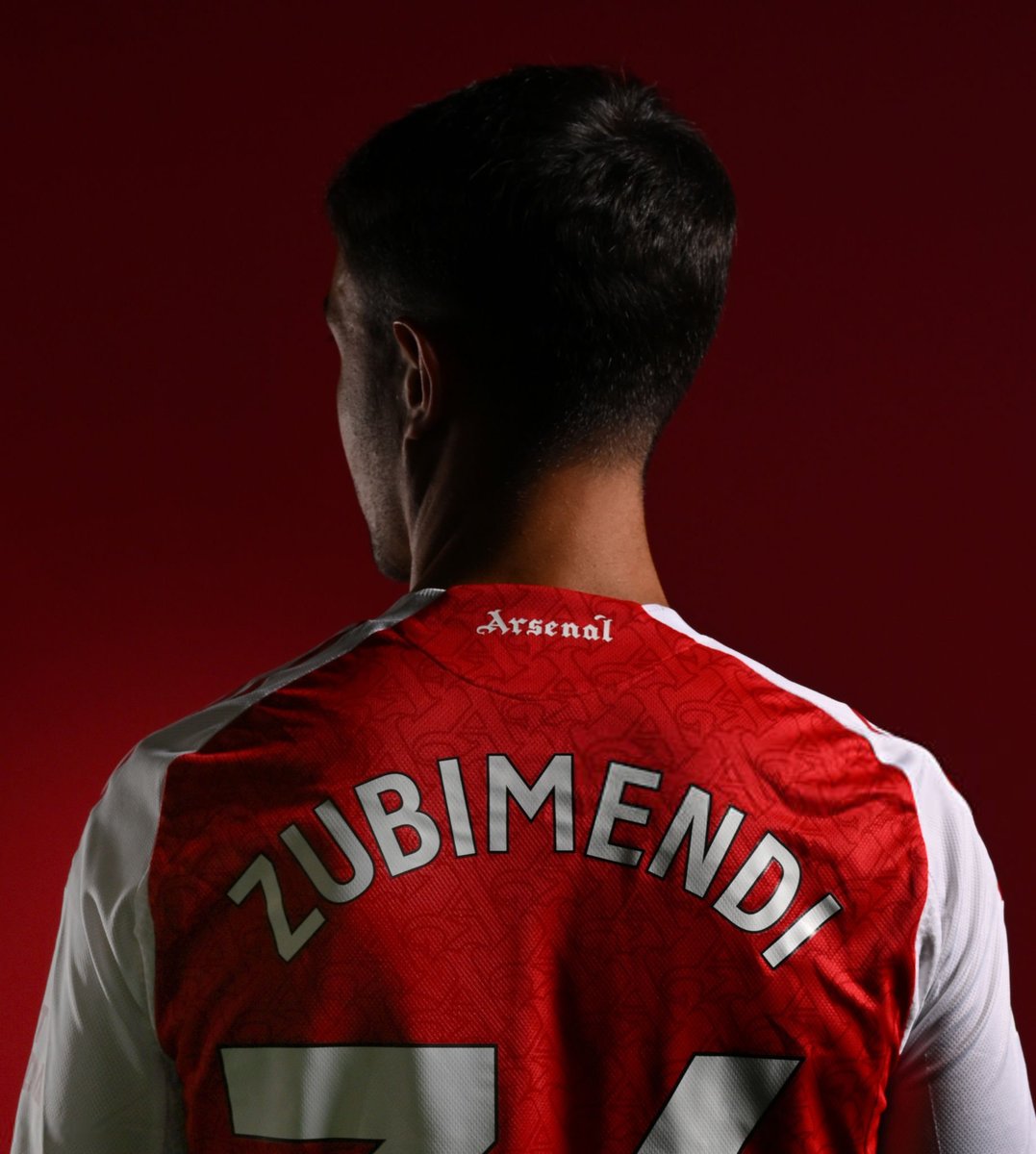 アーセナル ジャージ ZUBIMENDI 36 Martín Zubimendi