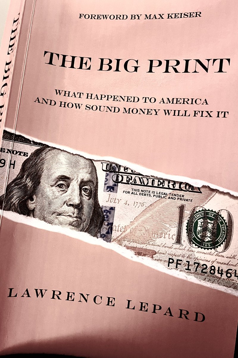 ⚠️ WARNING: This book will change how you see everything.

Just finished The Big Print and I’m telling you — it doesn’t suggest Bitcoin… it detonates the case for it.
Clear. Brutal. Unapologetic.
It’s the kind of book you finish, stare at the wall for 5 minutes, then text 3