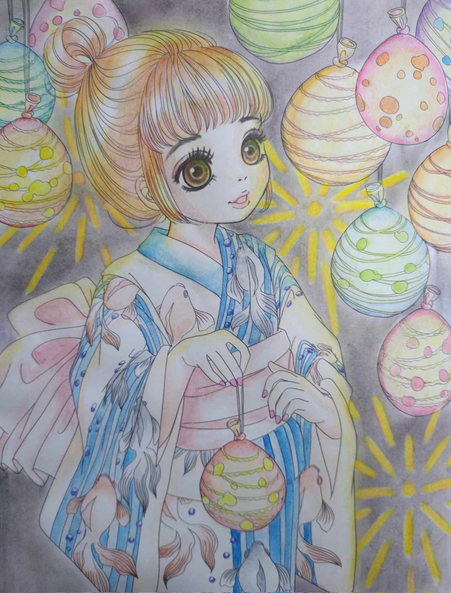 開運絵画 ❀鳥居オルゴナイト❀flower❀ - メルカリ