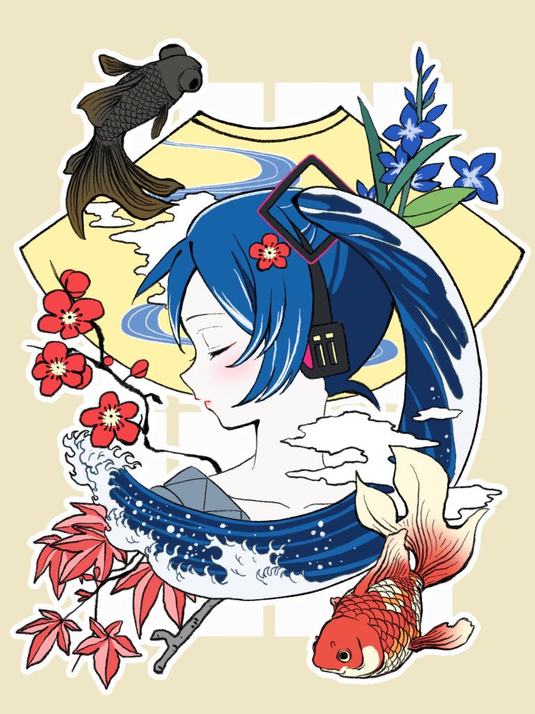 #初音ミク　和風ミク