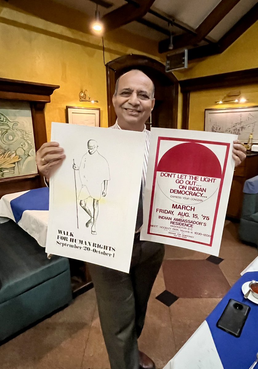 Happy pictures with KN Hari Kumar, my first editor at Deccan Herald, and Prem Koshy, a very dear friend and owner of the iconic Koshys restaurant, at the launch of my book #TheConscienceNetwork on 04 July 2025.