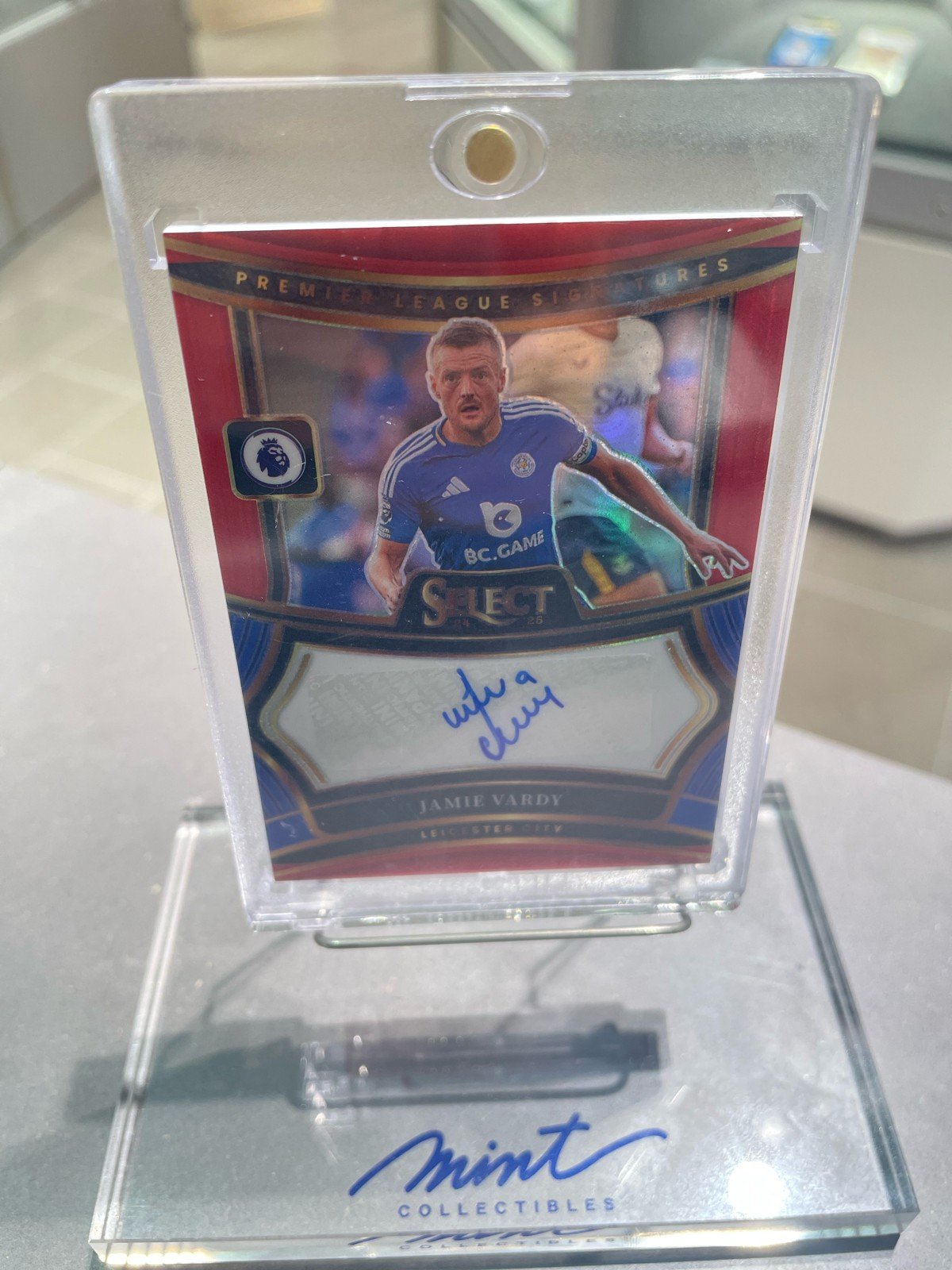 世界74枚限定！PANINI JAMIE VARDY 直筆サインカード - メルカリ