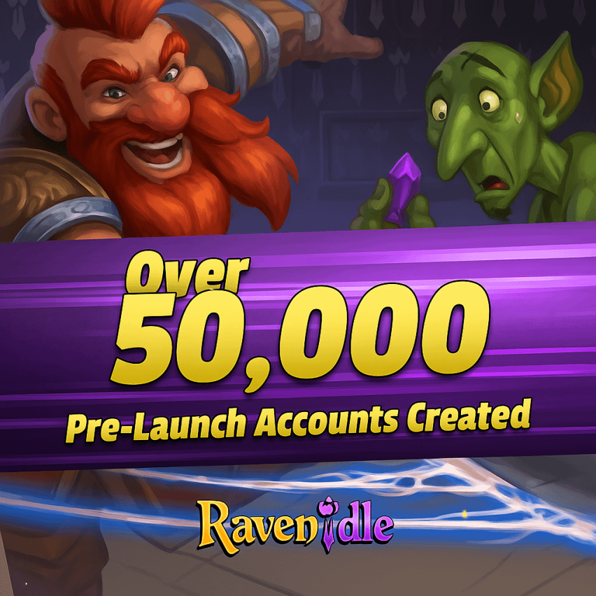 Web3 gaming is going through a rough patch — only a handful manage to stand out.

<a href="/RavenIdle/">RavenIdle</a> is one of the rare projects cutting through the noise.

Their upcoming relaunch gives anyone who missed out another shot.

Haven’t joined yet? Sign up below.