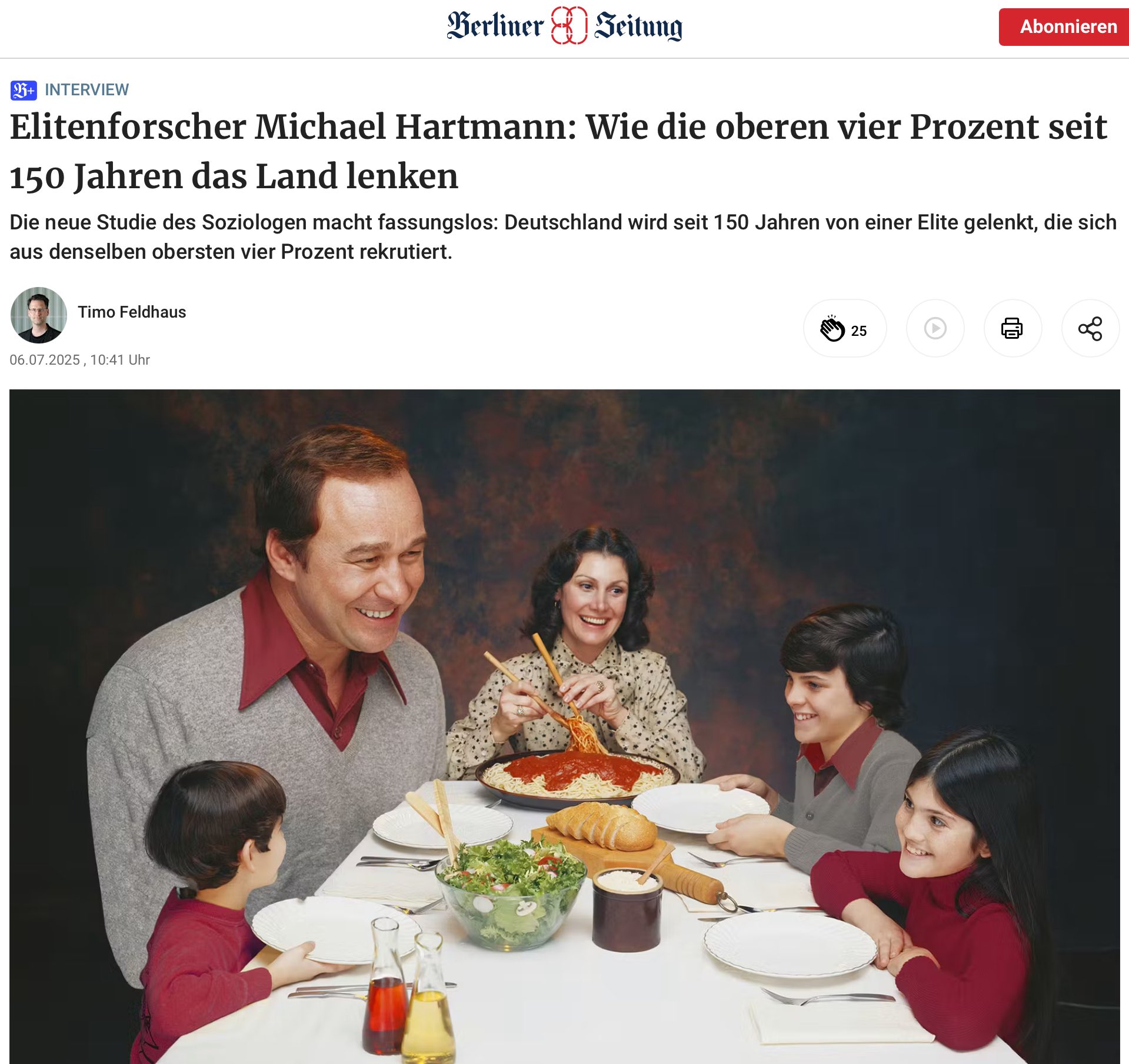 “Sie sagen, ein exklusiver Personenkreis von 4000 Menschen bestimme die Geschicke des Landes, und di...