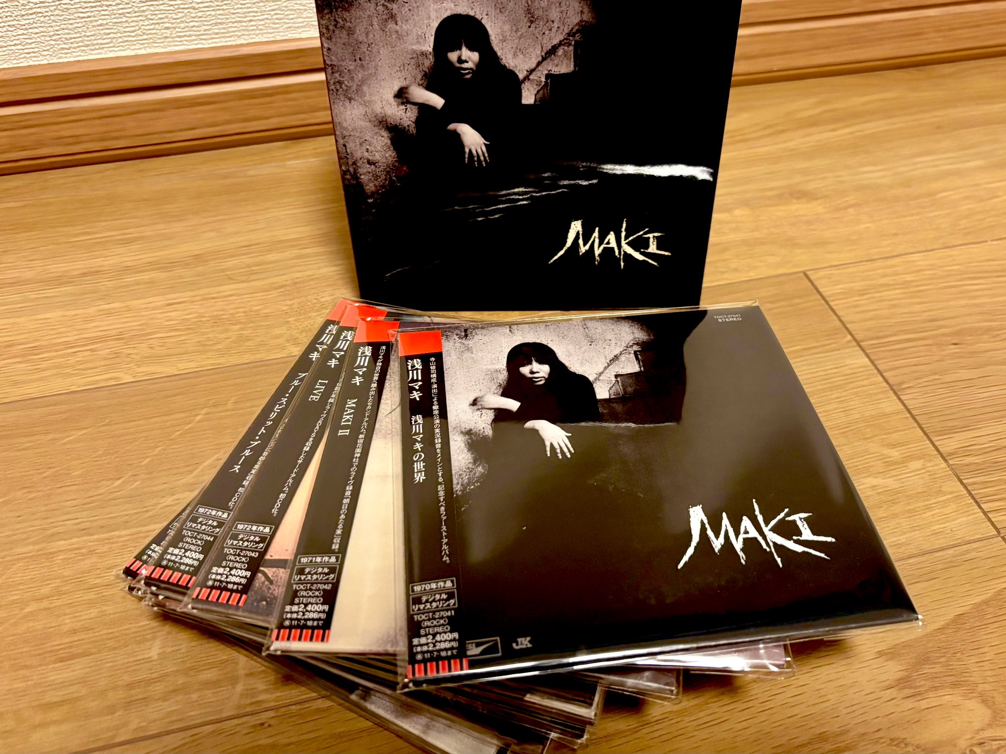 浅川マキ　紙ジャケットCD 80年代 12CD Amazon.co.jp: UNDERGROUND(紙ジャケット仕様): ミュージック