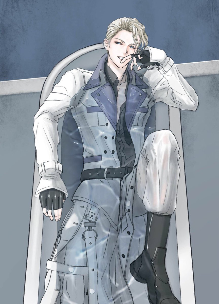 ws_alte's tweet image. 옛날에 그렸던거 다시 그려보기

#rufusshinra #ルーファウス神羅