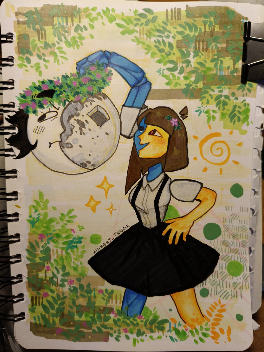 m1dnght_thndr's tweet image. a sketch I did this morning before the work
#ena #enajoelg #moony #moonyjoelg #joelg
