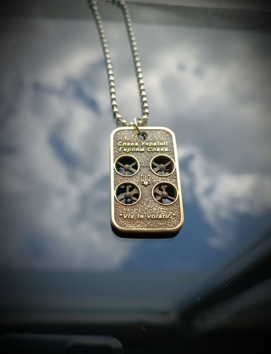 Блогодійний фонд Привид (@bf_ghost_ua) on Twitter photo This is exclusive!
Wow wow — the commander of the 5th Brigade just sent us these amazing pendants!
Only 10 of them exist.
We are ready to give 8 of them to you for a donation.
1 will be gifted to our wonderful volunteer, <a href="/tanyawoz4/">TanyaWoz 4.0 because I won't give up</a> .
And 1 will be raffled!
If you love this This is exclusive!
Wow wow — the commander of the 5th Brigade just sent us these amazing pendants!
Only 10 of them exist.
We are ready to give 8 of them to you for a donation.
1 will be gifted to our wonderful volunteer, <a href="/tanyawoz4/">TanyaWoz 4.0 because I won't give up</a> .
And 1 will be raffled!
If you love this