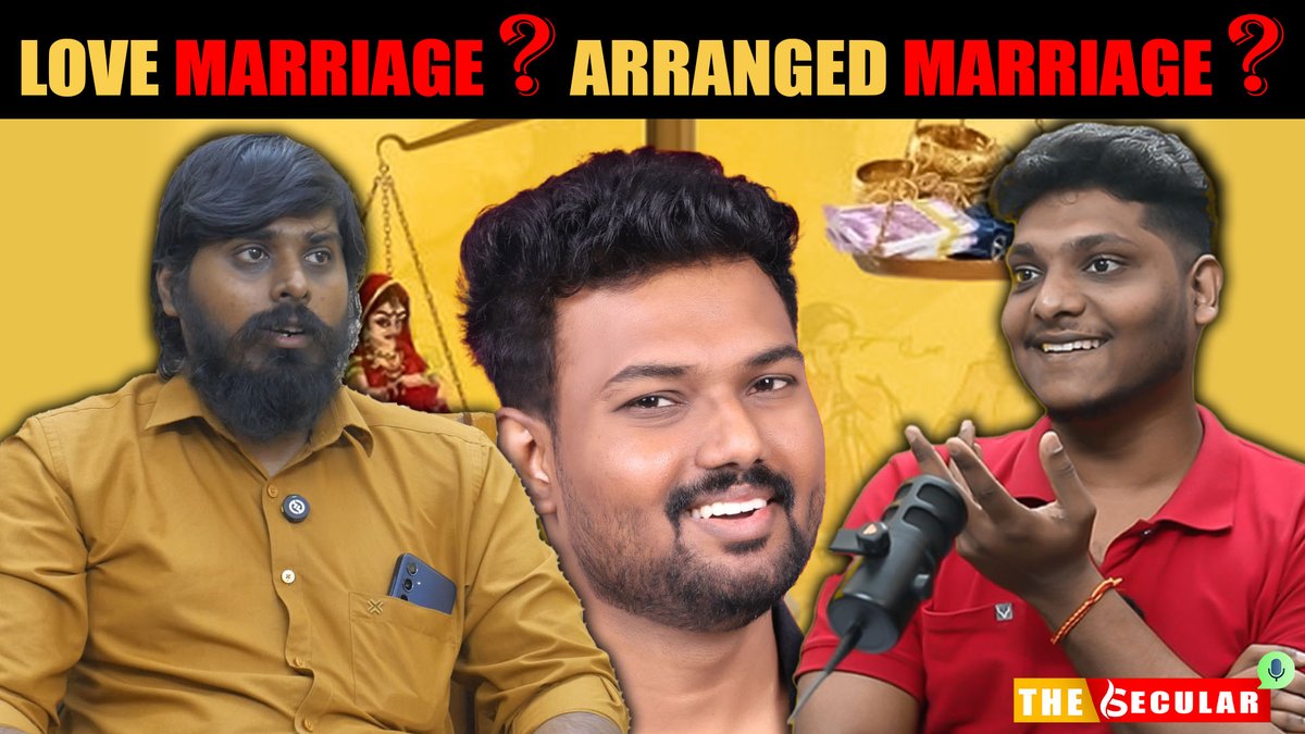 Secular_Bharath's tweet image. youtu.be/oUgCcpkfc9M
Love marriage ? Arranged marriage ? பெருகும் வரதட்சணை கொடுமை..! | The Secular Voice
#techsuperstar #arrangemarriage #lovemarriage #thesecular @chnmharish