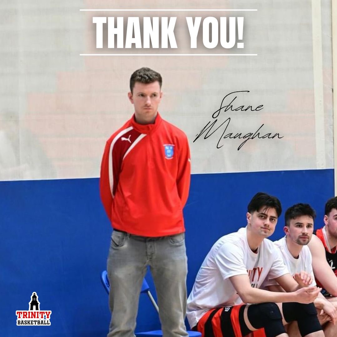 tcdbball's tweet image. 🏀 Thank You, Shane Maughan! 🙌
Trinity Basketball Club would like to thank Shane Maughan for all his incredible dedication as he steps away from his role as Development Officer for the club.