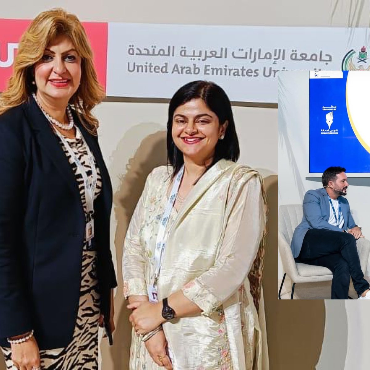 SMCSSOCIAL56882's tweet image. Prof. Tasha Singh Parihar at Arab Media Summit, speaking on sustainable digital marketing. 

#DigitalMarketing #GalgotiasUniversity #SMCS
#throwback