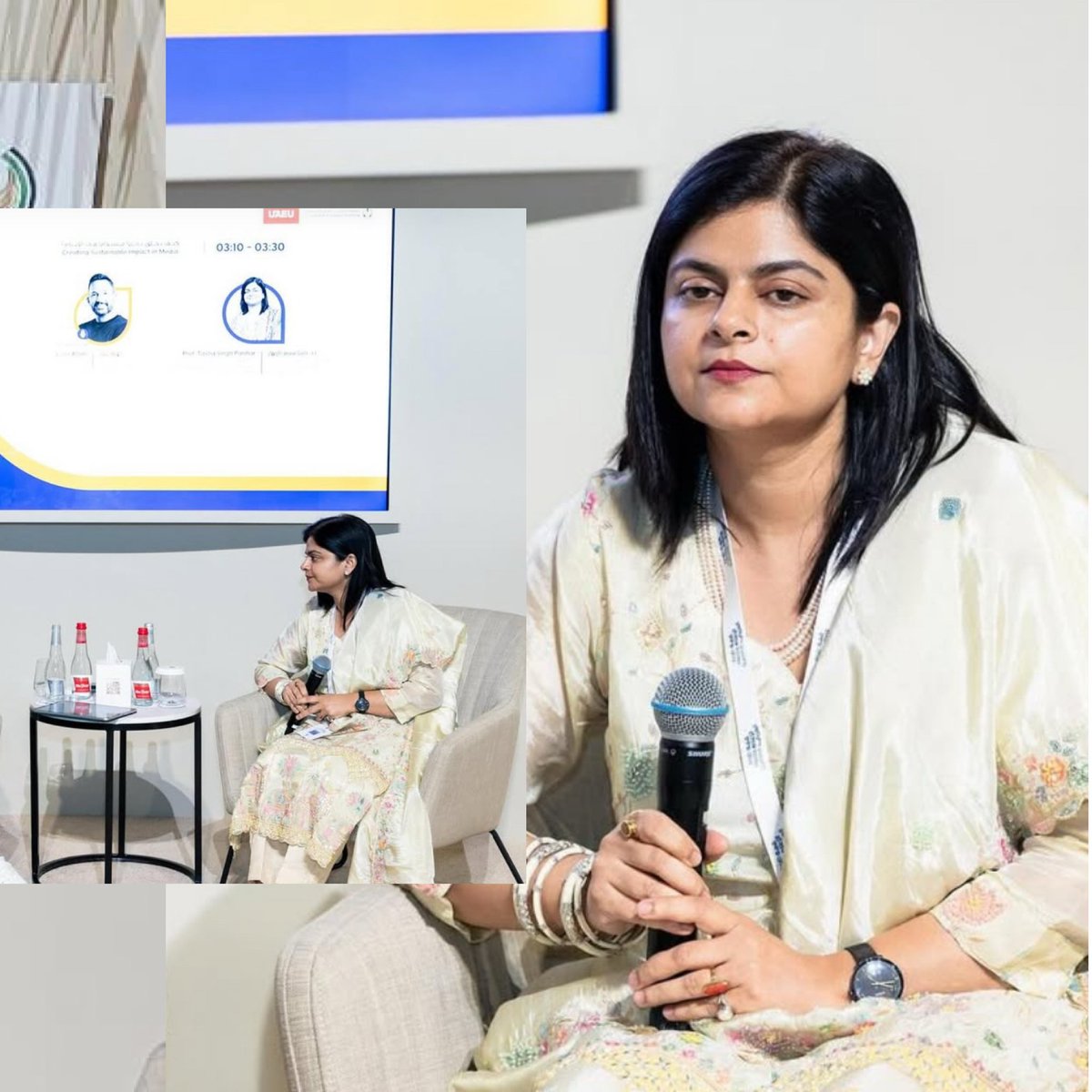 SMCSSOCIAL56882's tweet image. Prof. Tasha Singh Parihar at Arab Media Summit, speaking on sustainable digital marketing. 

#DigitalMarketing #GalgotiasUniversity #SMCS
#throwback