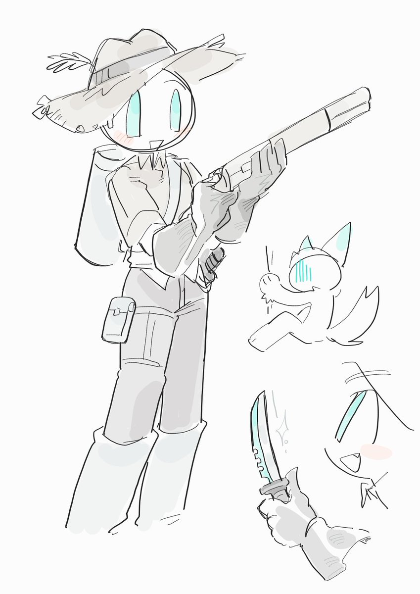 yubunyeo_mo4's tweet image. 狼狩人