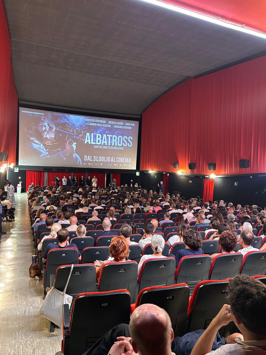 Grande successo di pubblico per la presentazione di Albatross. Grazie Trieste.