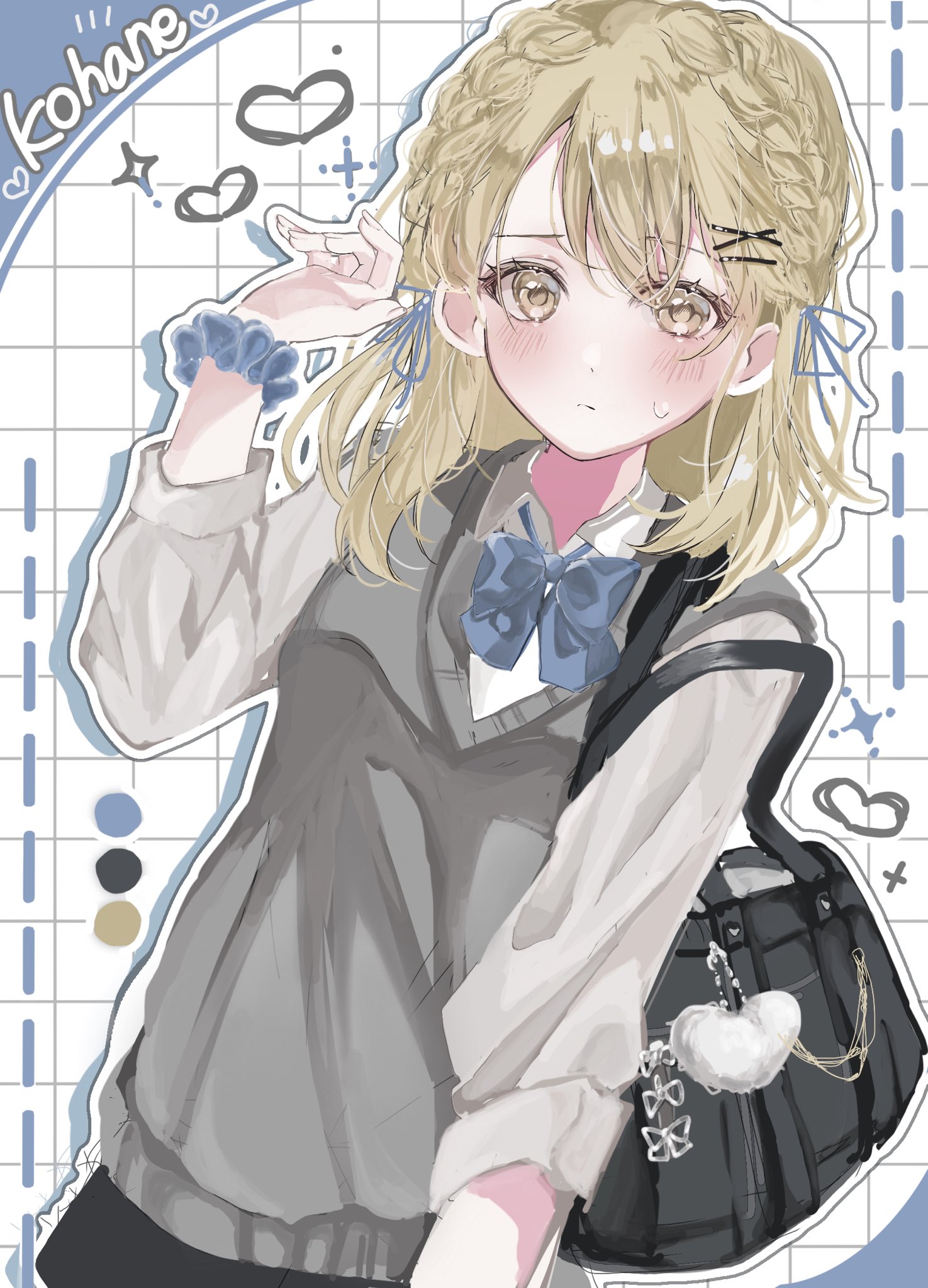 Haru♡プロフ必読♡　0806 ツキプロ 昂輝 缶バッジ 月花神楽 スパコミ OS 花鳥風月 特典⑦