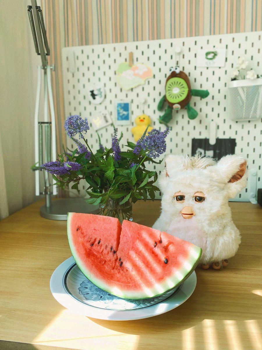 0141hamuuu's tweet image. 夏のおやつ