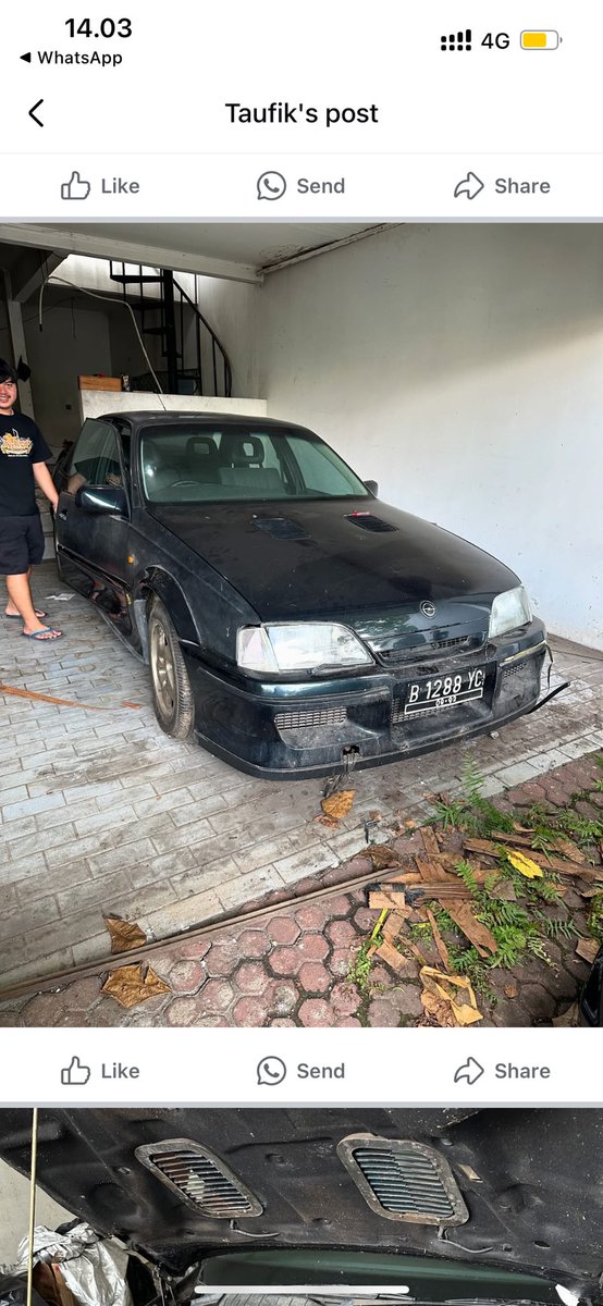bukanditra's tweet photo. Someone found a fucking Lotus Carlton with only 18 km in Indonesia and no one bats an eye???? https://t.co/3LpLXWEjts