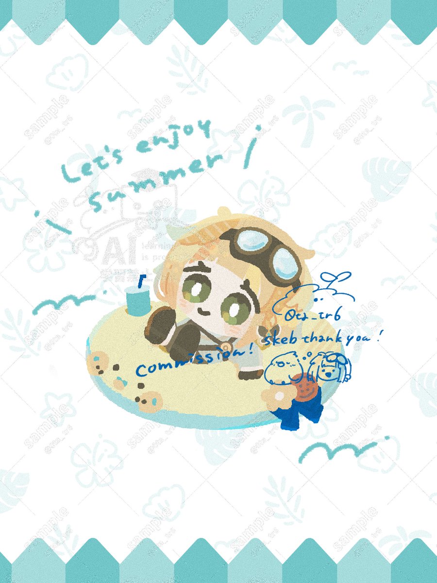 0ta_tr6's tweet image. skebありがとうございました！　#skeb