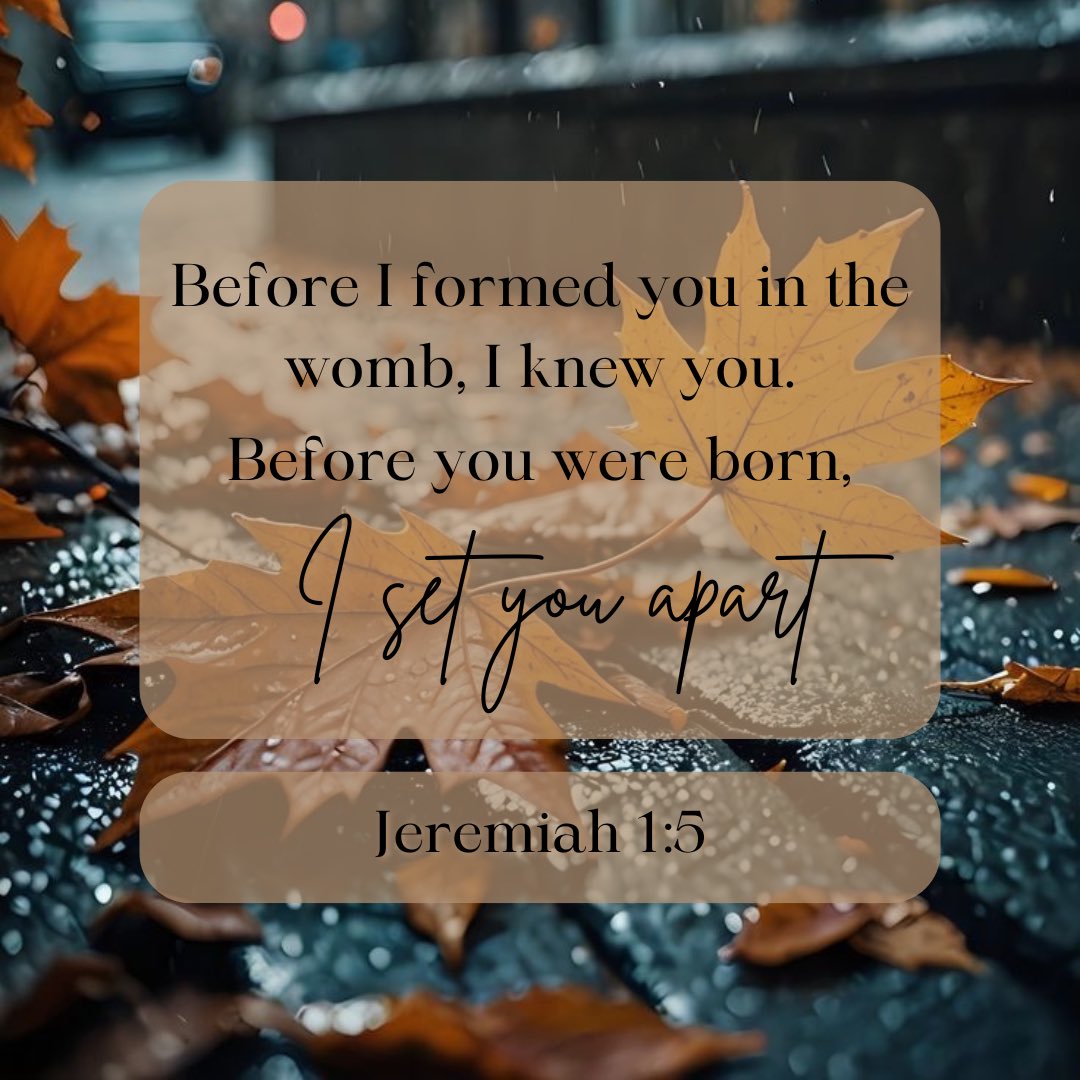 God didn’t wait for you to prove yourself before assigning you value.

Before you were born, He gave you purpose.

Your life has weight. 

Your story isn’t random, it’s part of a bigger plan.

Happy Sunday 🤍