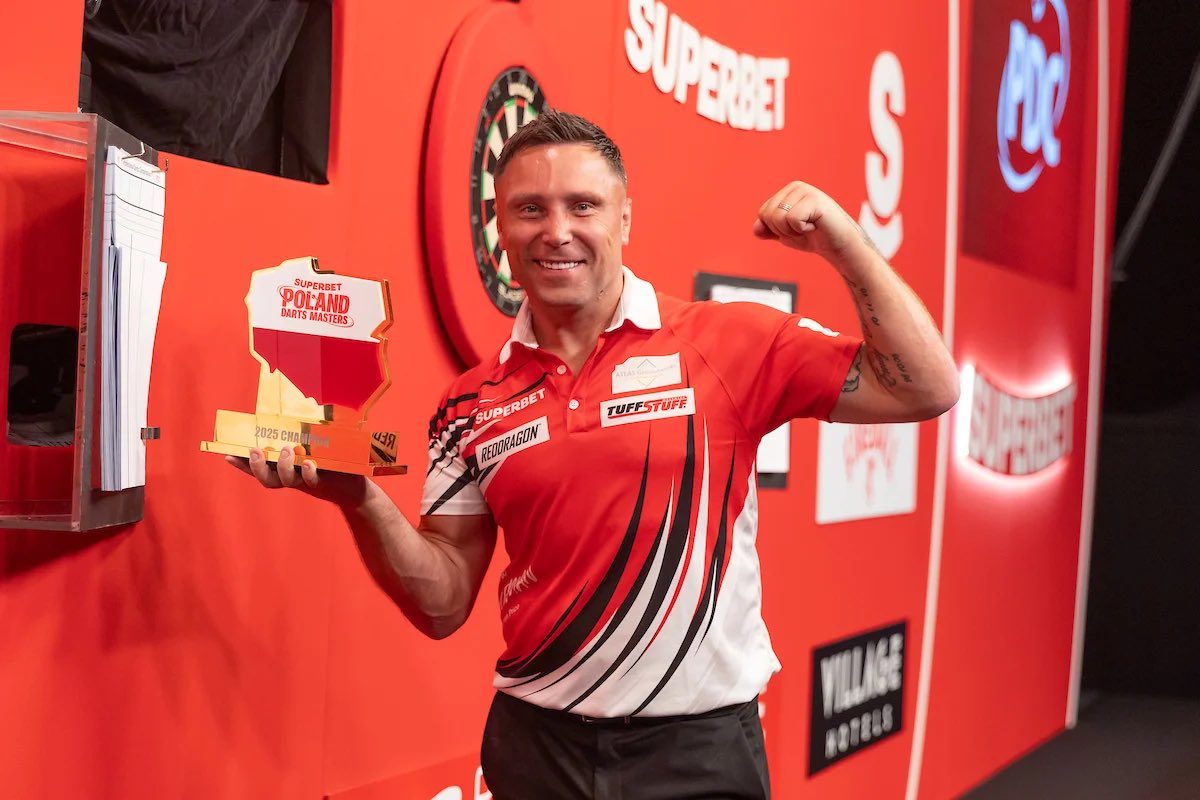 Darts Tracker (@darts_tracker) on Twitter photo 📊 During the Poland Darts Masters, <a href="/Gezzyprice/">Gerwyn Price</a> was lethal on D20:
🔘18 of his 27 winning legs were won on it (66.67%).
🔘Hit 18 of his 36 attempts at it (50%).
🔘Across the QF & SF, 12 of his 13 winning legs were won on it (92.3%).
#PolandDartsMasters
📸 Simon O’Connor/PDC 📊 During the Poland Darts Masters, <a href="/Gezzyprice/">Gerwyn Price</a> was lethal on D20:
🔘18 of his 27 winning legs were won on it (66.67%).
🔘Hit 18 of his 36 attempts at it (50%).
🔘Across the QF & SF, 12 of his 13 winning legs were won on it (92.3%).
#PolandDartsMasters
📸 Simon O’Connor/PDC