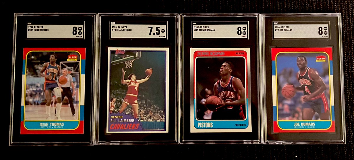 The Bad Boys Pistons weren’t just a team — they were a statement. Defense-first, no apologies, all heart. Isiah, Laimbeer, Rodman, Dumars… they didn’t just win titles, they changed the game.