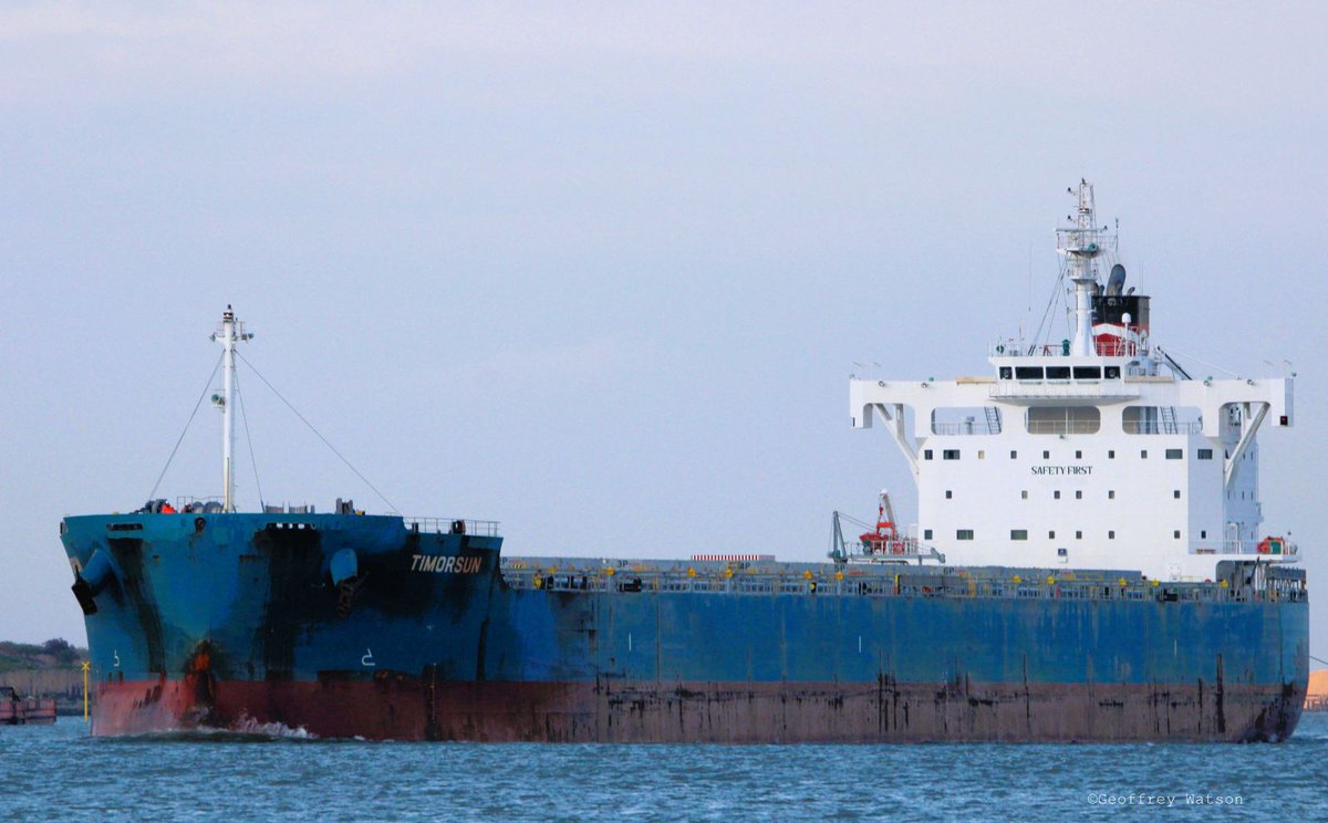 GeoffreyWatson2's tweet image. Large bulk carrier Timorsun arriving Tilbury last night with a part cargo of animal feed.
Built 2016
43,042GT
81,839DWT
IMO 9728174
Former name - Nord Pollux