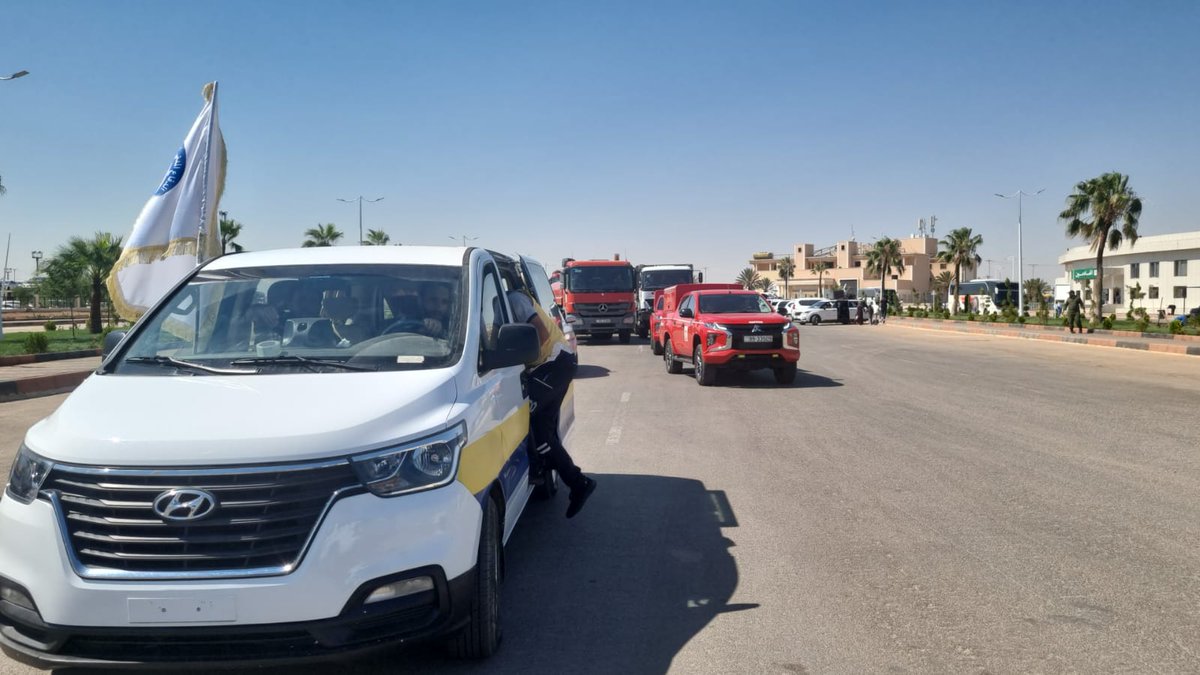 MonirMustafa3's tweet image. مشاركة نبيلة وغالية على قلوبنا من الأخوة الأشقاء في المملكة الأردنية الهاشمية الذين أبدوا استعدادهم ووصلوا اليوم لمؤازرة فرق الإطفاء في الدفاع المدني السوري ووزارة الطوارئ وإدارة الكوارث في عمليات إخماد الحرائق الحراجية في ريف اللاذقية، هذه المواقف تعني الكثير لسوريا والسوريين…