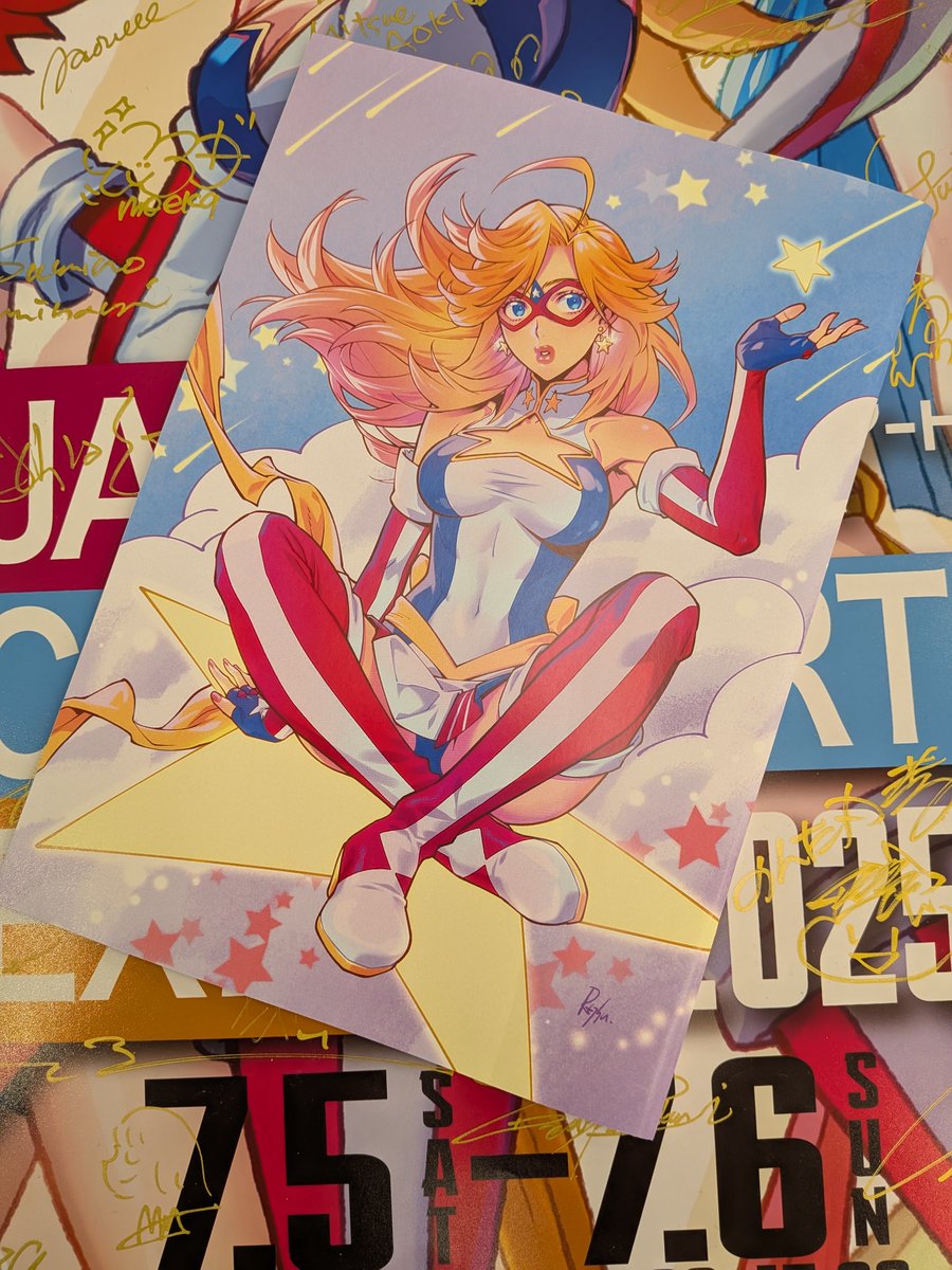 eighthwonderjp's tweet image. 仮面アメリカ(日本語版)Vol.2 裏表紙が館尾冽先生だとついさっき知り、即購入😅
早くいってよー😆
#ジャパコミ2025