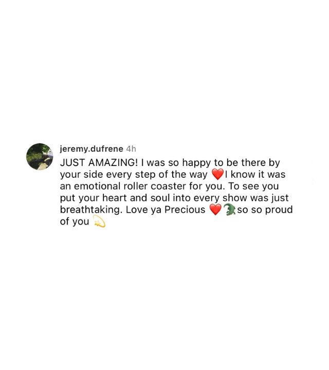 Lana Del Rey’s husband, Jeremy Dufrene, shares heartfelt message for his wife:

“I was happy to be there by your side every step of the way.”