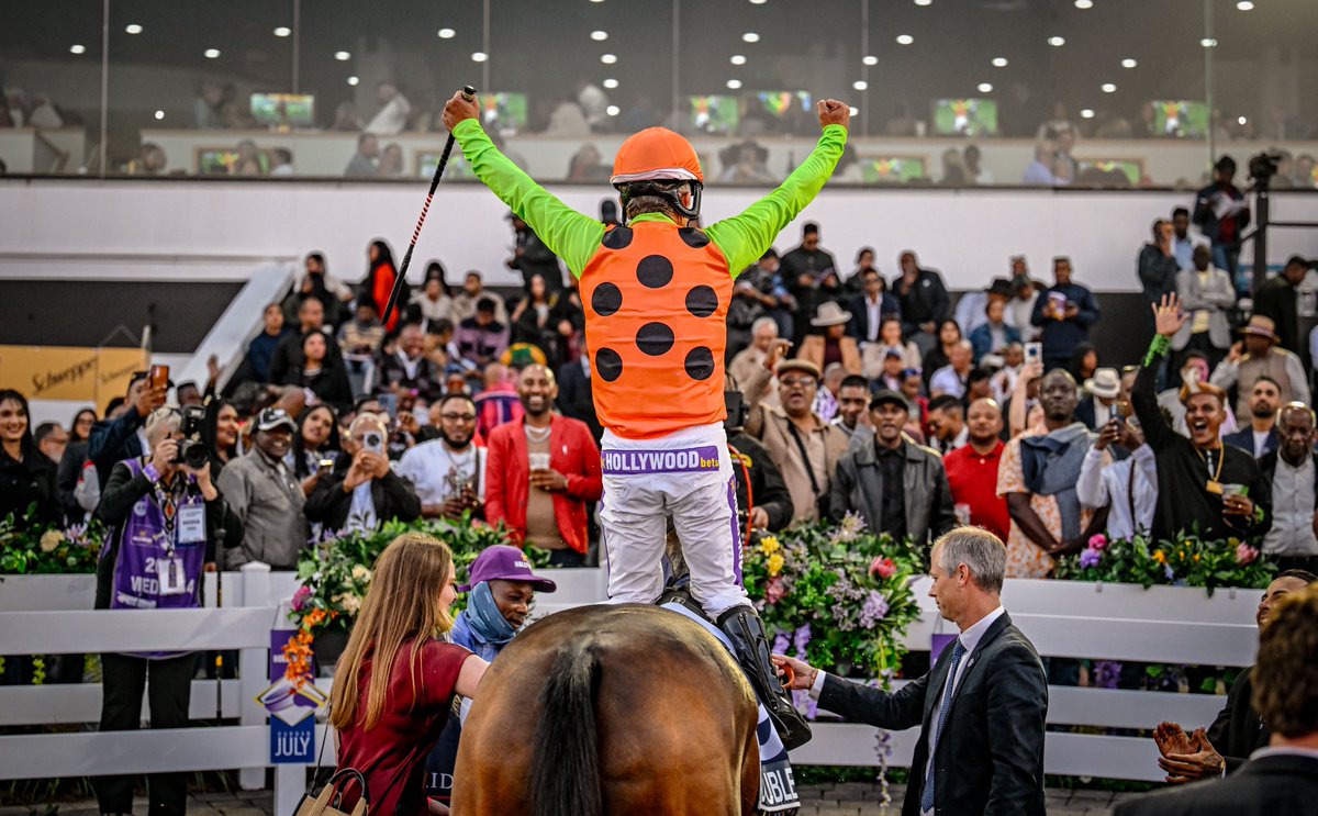 World Horse Racing (@whr) on Twitter photo It was also DOUBLE GRAND SLAM’s G1 glory at Greyville, winning the Garden Province Stakes… ‼️🇿🇦
The filly is part owned by 9️⃣ time Major winning golfer, <a href="/garyplayer/">GARY PLAYER</a> ⛳️
📸: <a href="/ChaseLiebenberg/">Chase Liebenberg</a>
#HDJ2025 | <a href="/SnaithRacing/">Snaith Racing</a> It was also DOUBLE GRAND SLAM’s G1 glory at Greyville, winning the Garden Province Stakes… ‼️🇿🇦
The filly is part owned by 9️⃣ time Major winning golfer, <a href="/garyplayer/">GARY PLAYER</a> ⛳️
📸: <a href="/ChaseLiebenberg/">Chase Liebenberg</a>
#HDJ2025 | <a href="/SnaithRacing/">Snaith Racing</a>