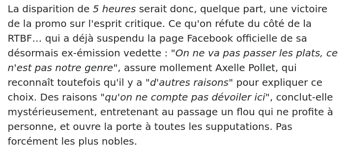 affreuxlathee's tweet photo. Moquez-vous de la presse régionale, messieurs les grands intellectuels, c'est quand même dans @lavenir_net que j'ai lu l'opinion la plus clairvoyante sur le scandale de l'effacement du #5heures, de @RudyLeonet et de son complice. https://t.co/0iE1MCTNXN